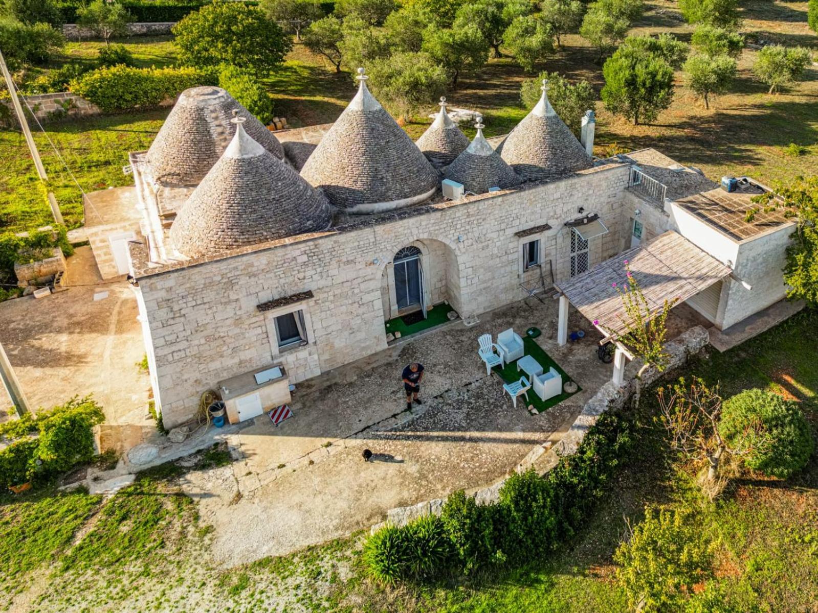 Вилла Trulli Carlo Anna Локоротондо Экстерьер фото